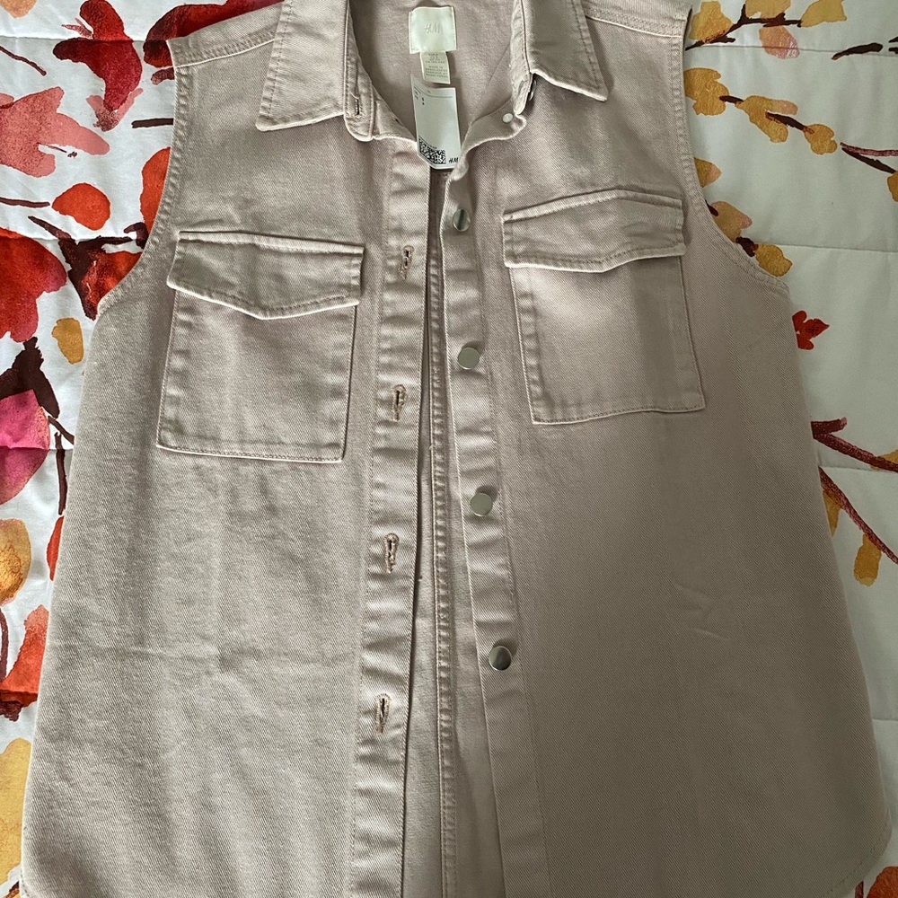 Sleeveless Jeans Jacket
